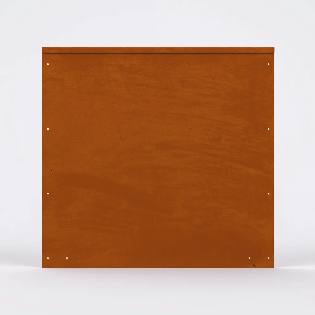 FormBoss 2.5mm x 580mm x 2440mm Redcor - rounded top edge 7.5mm (including Connector, 4 Screws & 6 Rivets)