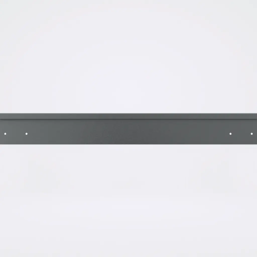 FormBoss 2.0mm x 75mm x 2440mm SuperDyma - rounded top edge 6.5mm (including Connector and 4 Screws)