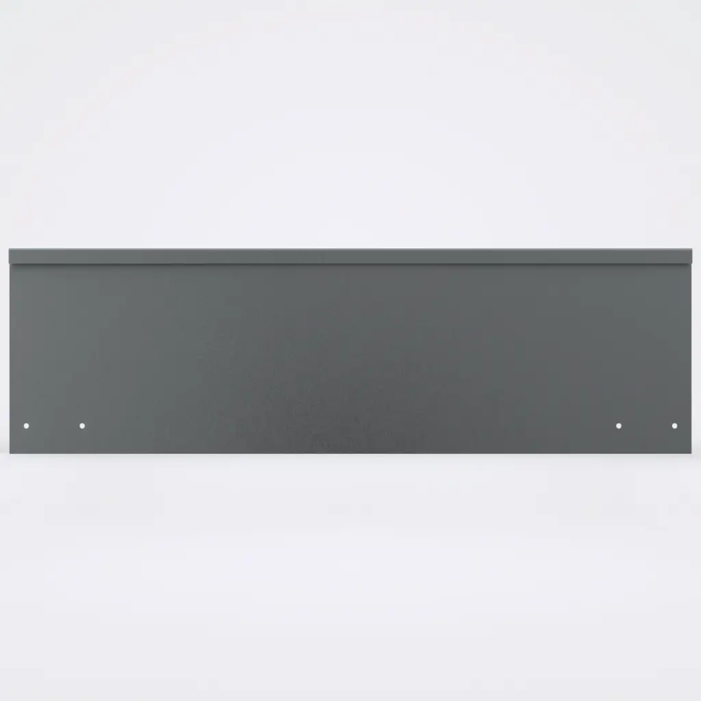 FormBoss 2.0mm x 185mm x 2440mm SuperDyma - rounded top edge 6.5mm (including Connector and 4 Screws)