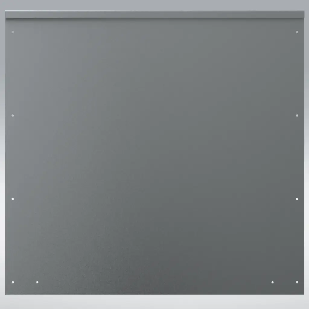 FormBoss 2.0mm x 850mm x 2440mm SuperDyma - rounded top edge 6.5mm (including Connector, 4 Screws & 8 Rivets)