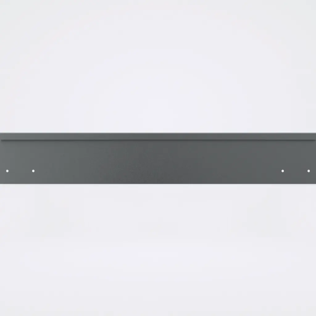 FormBoss 2.5mm x 100mm x 2440mm SuperDyma - rounded top edge 7.5mm (including Connector and 4 Screws)