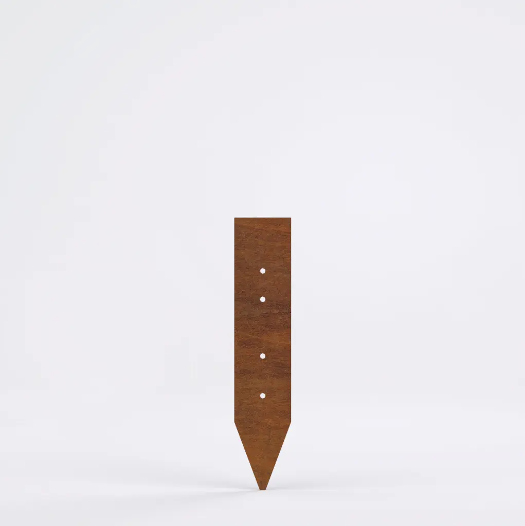 FormBoss Tapered Stake Redcor 2.5mm x 240mm long (including 1 Screws)