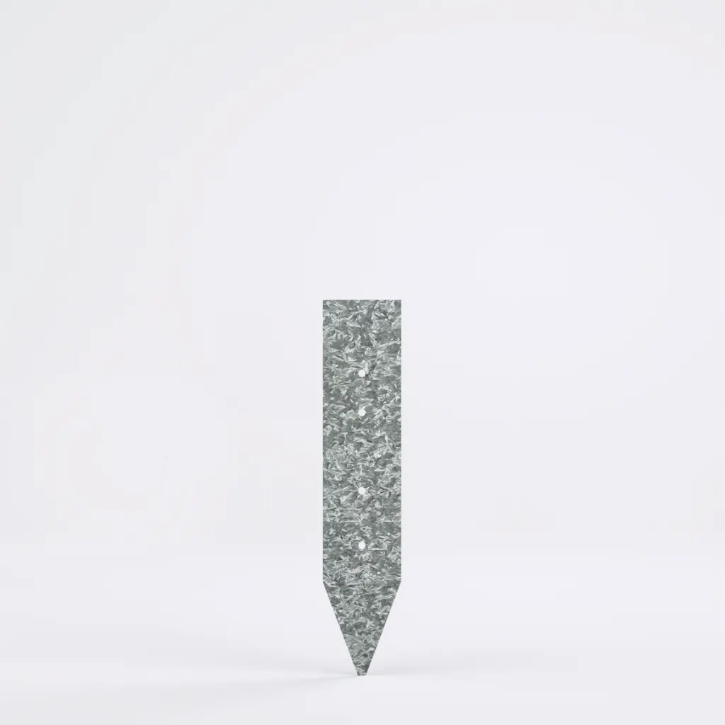 FormBoss Tapered Stake Galv 2.5mm x 240mm long (including 1 Screws)