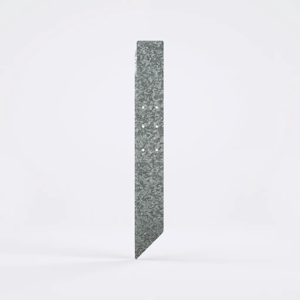 FormBoss Angled Stake Gal 3.0mm x 400mm long (including 2 Screws)