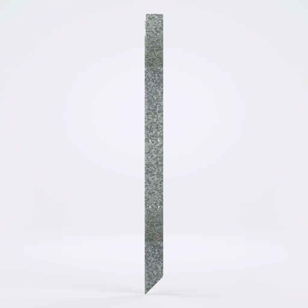 FormBoss Angled Stake Gal 3.0mm x 800mm long (including 2 Screws & 2 Rivets)