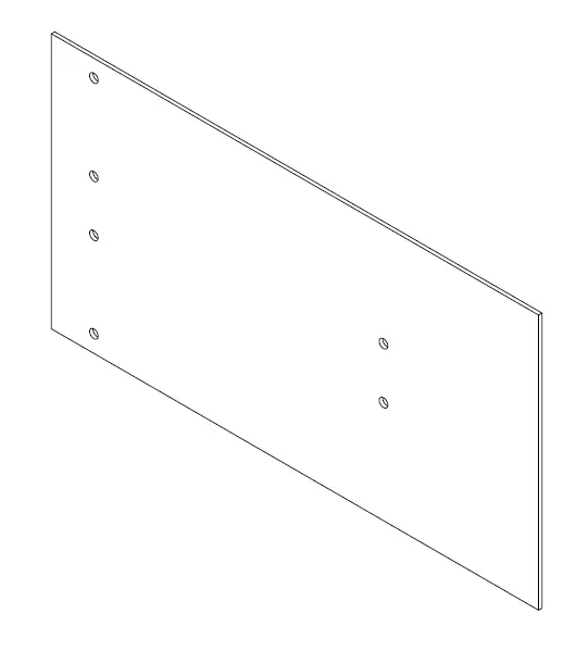 CONNECTOR REDCOR 286MM H x 150MM W x 2.0MM T