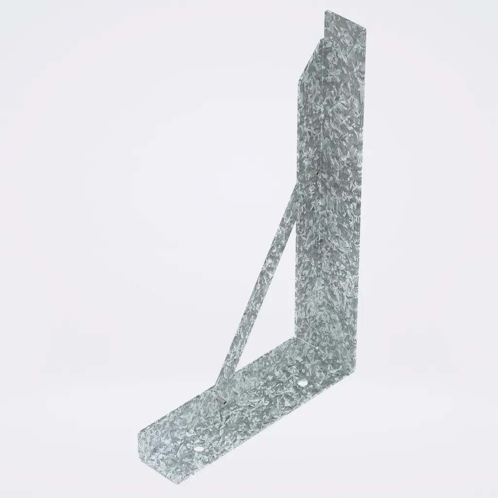 Angled Bracket Galv 3.0mm 395mm High x 180mm x 50mm        