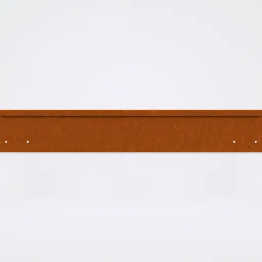 [FBRC16100] FormBoss 1.6mm x 100mm x 2440mm Redcor - rounded top edge 5.5mm (including Connector and 4 Screws)