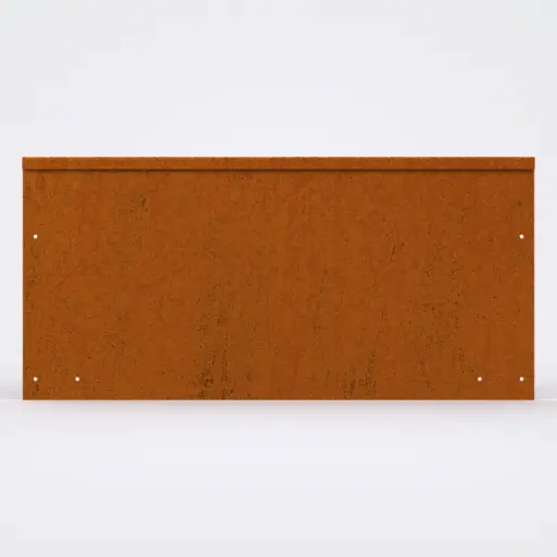 [FBRC20290] FormBoss 2.0mm x 290mm x 2440mm Redcor - rounded top edge 6.5mm (including Connector,  4 Screws & 2 Rivets)