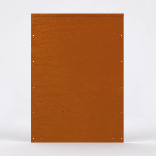 [FBRC20850] FormBoss 2.0mm x 850mm x 2440mm Redcor - rounded top edge 6.5mm (including Connector, 4 Screws & 8 Rivets)