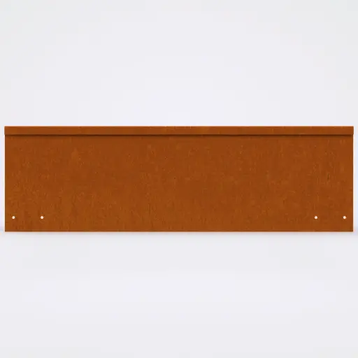 [FBRC25185] FormBoss 2.5mm x 185mm x 2440mm Redcor - rounded top edge 7.5mm (including Connector and 4 Screws)