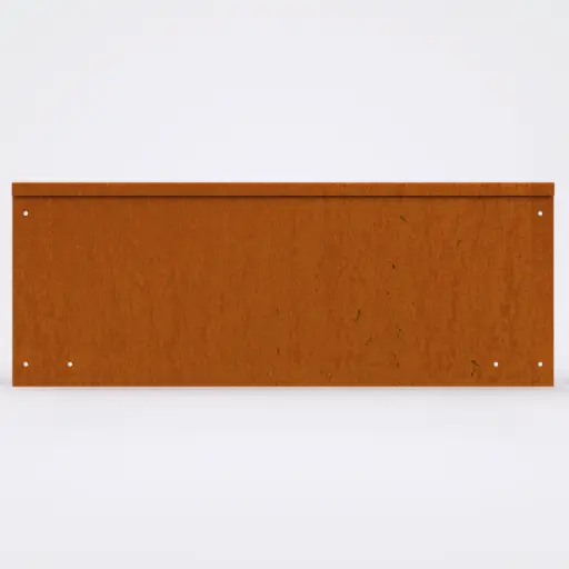 [FBRC25230] FormBoss 2.5mm x 230mm x 2440mm Redcor - rounded top edge 7.5mm (including Connector, 4 Screws & 2 Rivets)