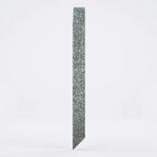 [FBASG30600] FormBoss Angled Stake Gal 3.0mm x 600mm long (including 2 Screws & 1 Rivet)