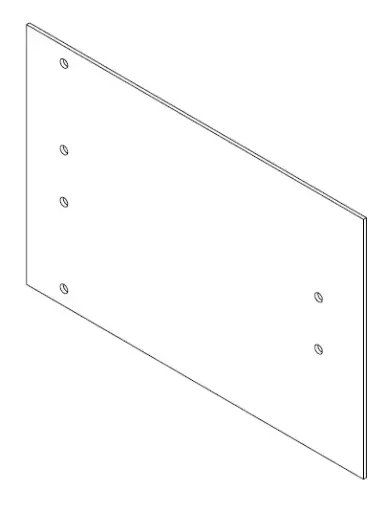 [FBCRC20230] CONNECTOR REDCOR 225MM H x 150MM W x 2.0MM T