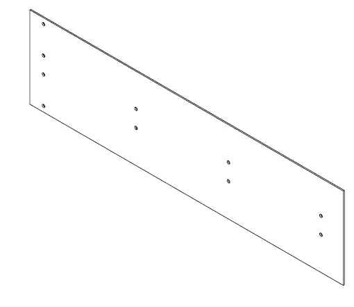 [FBCRC20580] CONNECTOR REDCOR 576MM H x 150MM W x 2.0MM T