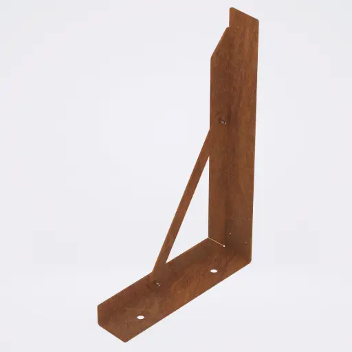 [ABRC150] Angled Bracket Redcor 3.0mm 155mm High x 180mm x 50mm   