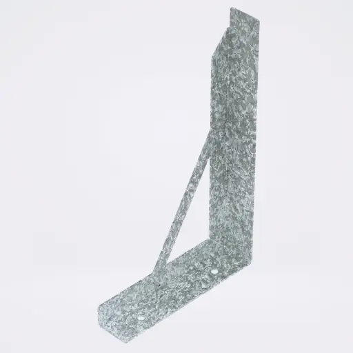 [ABG075] Angled Bracket Galv 3.0mm 80mm High x 180mm x 50mm  